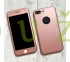 360° kryt Mate silikónový iPhone 7 Plus/8 Plus - ružový